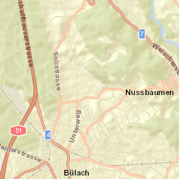 Bülach / Soligänter Street Map