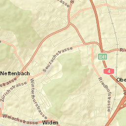 Neftenbach / Dorf Neftenbach Street Map