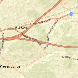 Wiesendangen / Wiesendangen (Dorf) Street Map