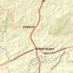 Affeltrangen Street Map
