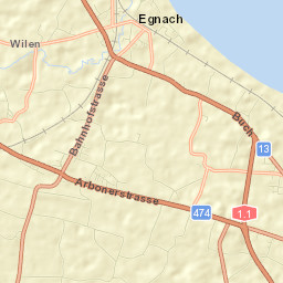 Egnach Street Map
