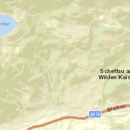 Scheffau am Wilden Kaiser Street Map