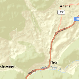 Aflenz Kurort Street Map