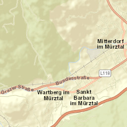 Wartberg Street Map