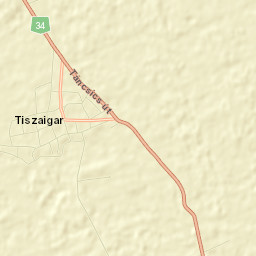 Tiszafüredi Járás Street Map
