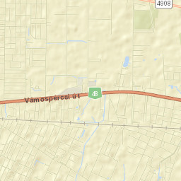 Debreceni Járás Street Map