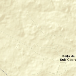 Comuna Băiţa de sub Codru Street Map
