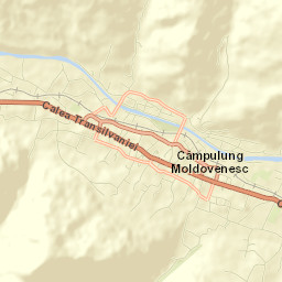 Câmpulung Moldovenesc Street Map