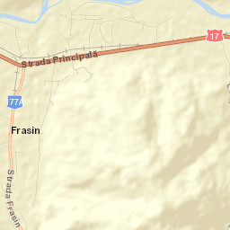 Bucșoaia Street Map