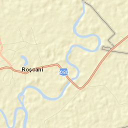 Roșcani Street Map