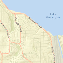 Bryn Mawr-Skyway Street Map