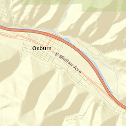 Osburn Street Map
