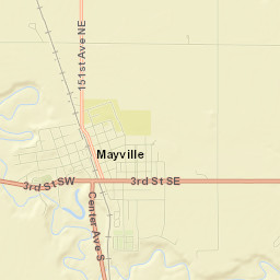 Mayville Street Map