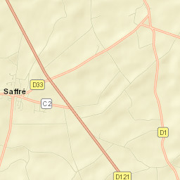 Saffré Street Map