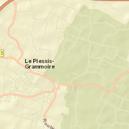 Le Plessis-Grammoire Street Map