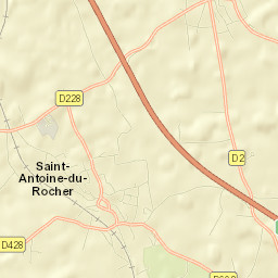 Rouziers-de-Touraine Street Map