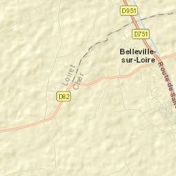 Belleville-sur-Loire Street Map