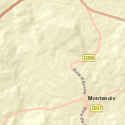 Montenois Street Map