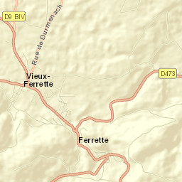 Ferrette Street Map