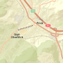 Gipf-Oberfrick Street Map