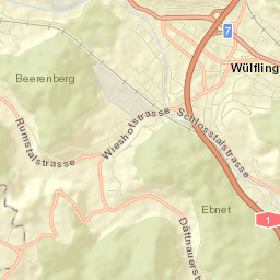 Wülflingen (Kreis 6) / Härti Street Map