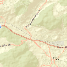 Elgg / Städtchen und Umgebung Street Map