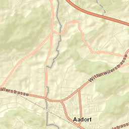 Aadorf Street Map