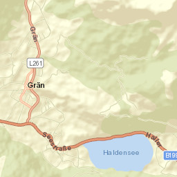 Grän Street Map