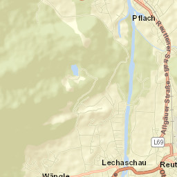 Lechaschau Street Map