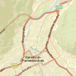 Garmisch-Partenkirchen Street Map
