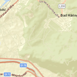 Bad Häring Street Map
