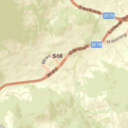 Söll Street Map