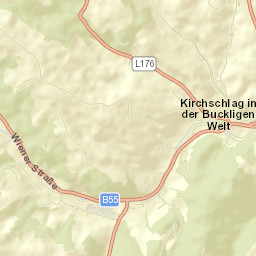 Kirchschlag in der Buckligen Welt Street Map
