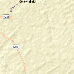 Kerékteleki Street Map