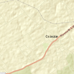 Császár Street Map