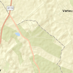 Vértessomló Street Map