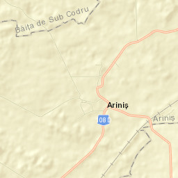Comuna Ariniş Street Map