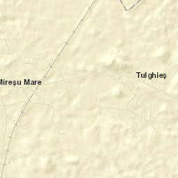 Comuna Mireşu Mare Street Map