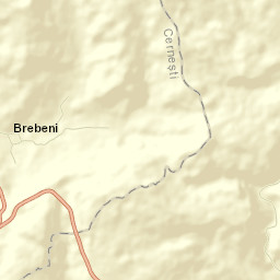 Brebeni Street Map