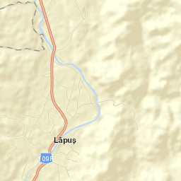 Comuna Lăpuş Street Map