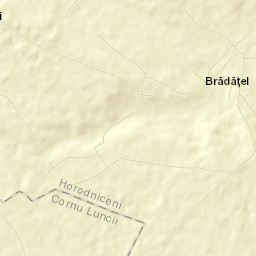 Comuna Horodniceni Street Map