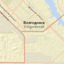 Volgodonsk Street Map