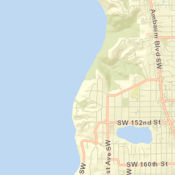 Burien Street Map