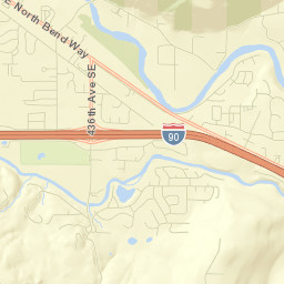 Riverbend Street Map