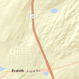 Eveleth Street Map