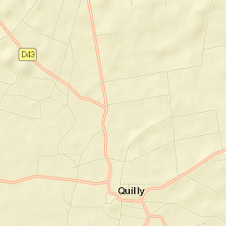 Quilly Street Map