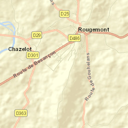 Rougemont Street Map