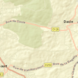 Dasle Street Map