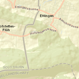 Ettingen Street Map
