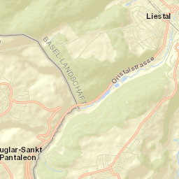 Bezirk Liestal Street Map